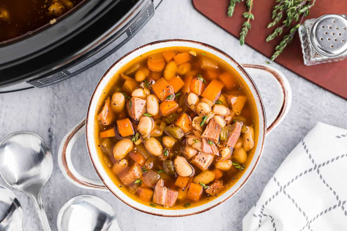 slow-cooker-ham-and-bean-soup-recipe