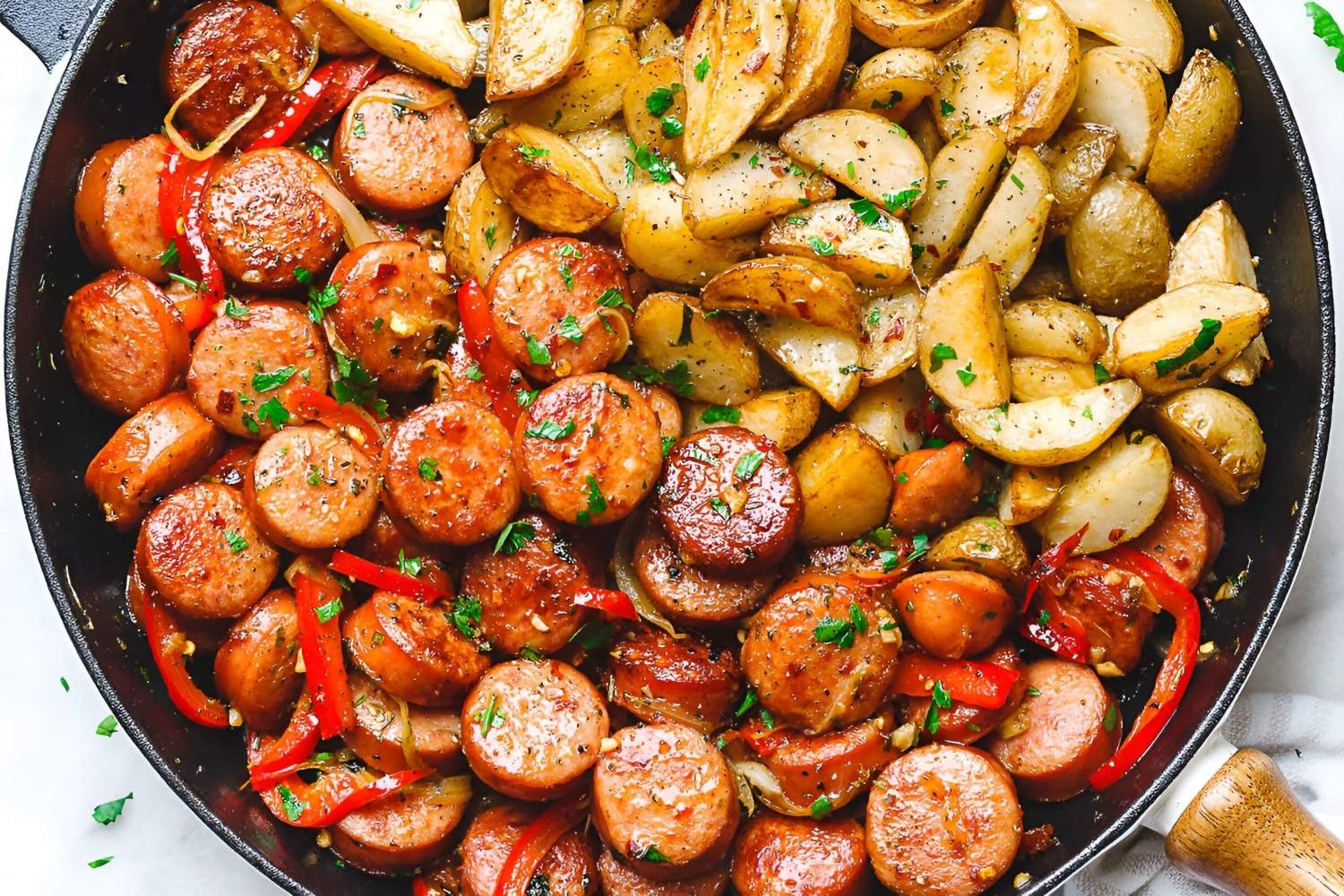 smoked-sausage-skillet-recipe